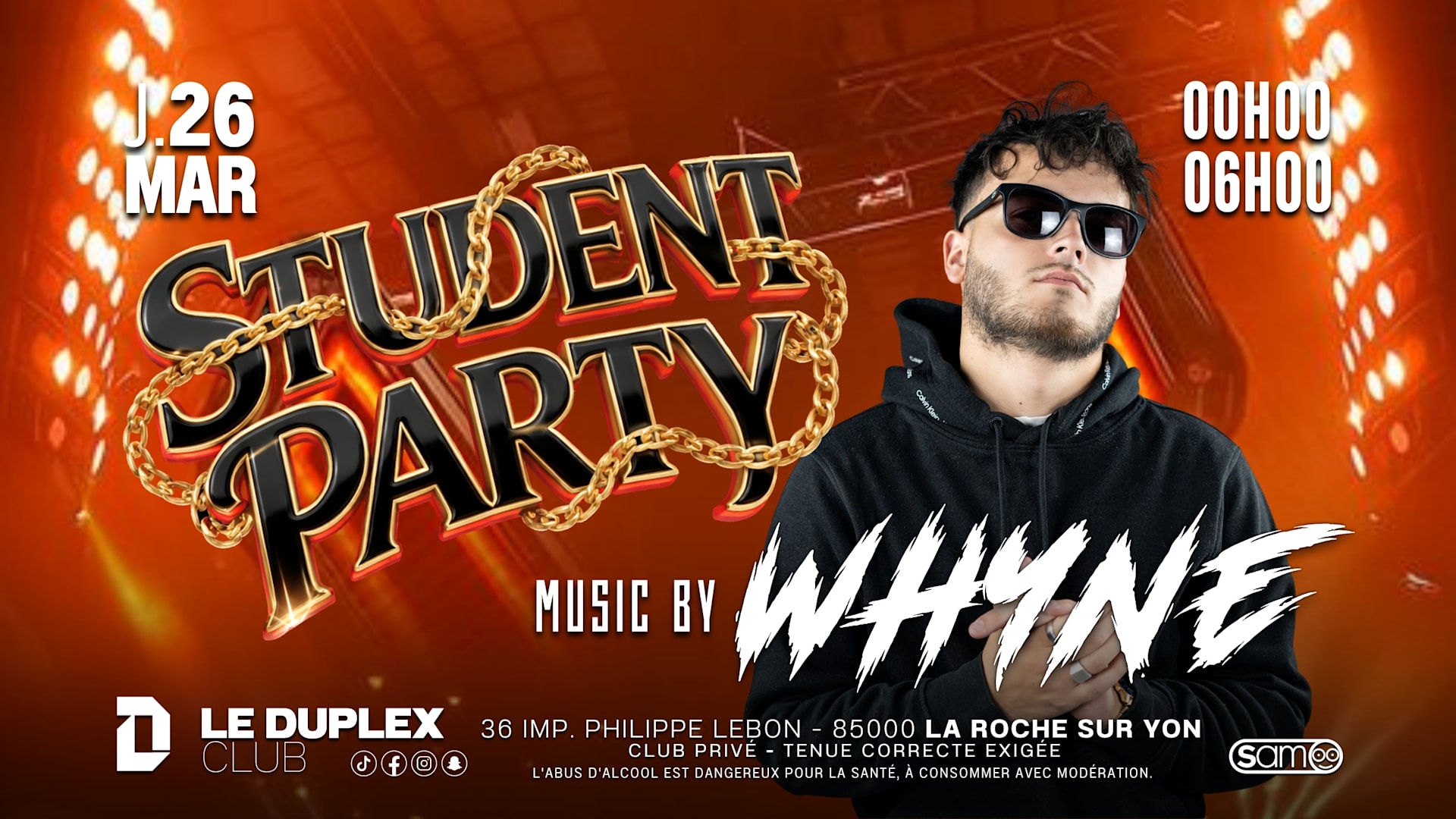 Student Party - Dj Whyne Cover