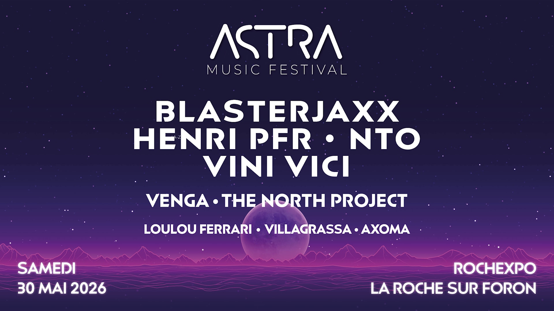 Astra Music Festival 2026 Cover