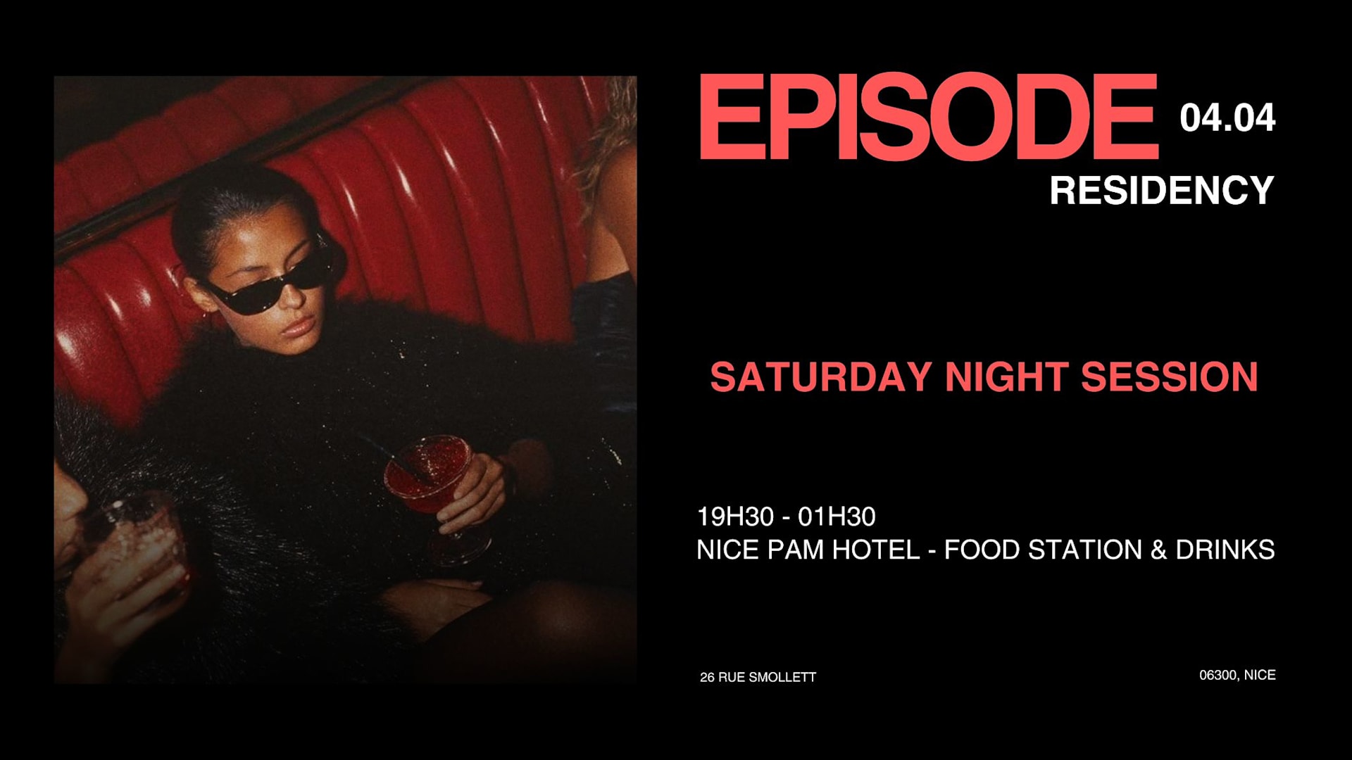 Episode Residency - Pam Hotel Nice Cover