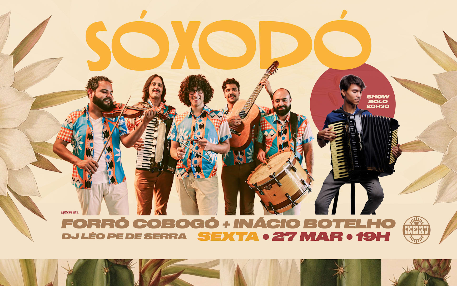 Sóxodó Recebe Forró Cobogó Cover