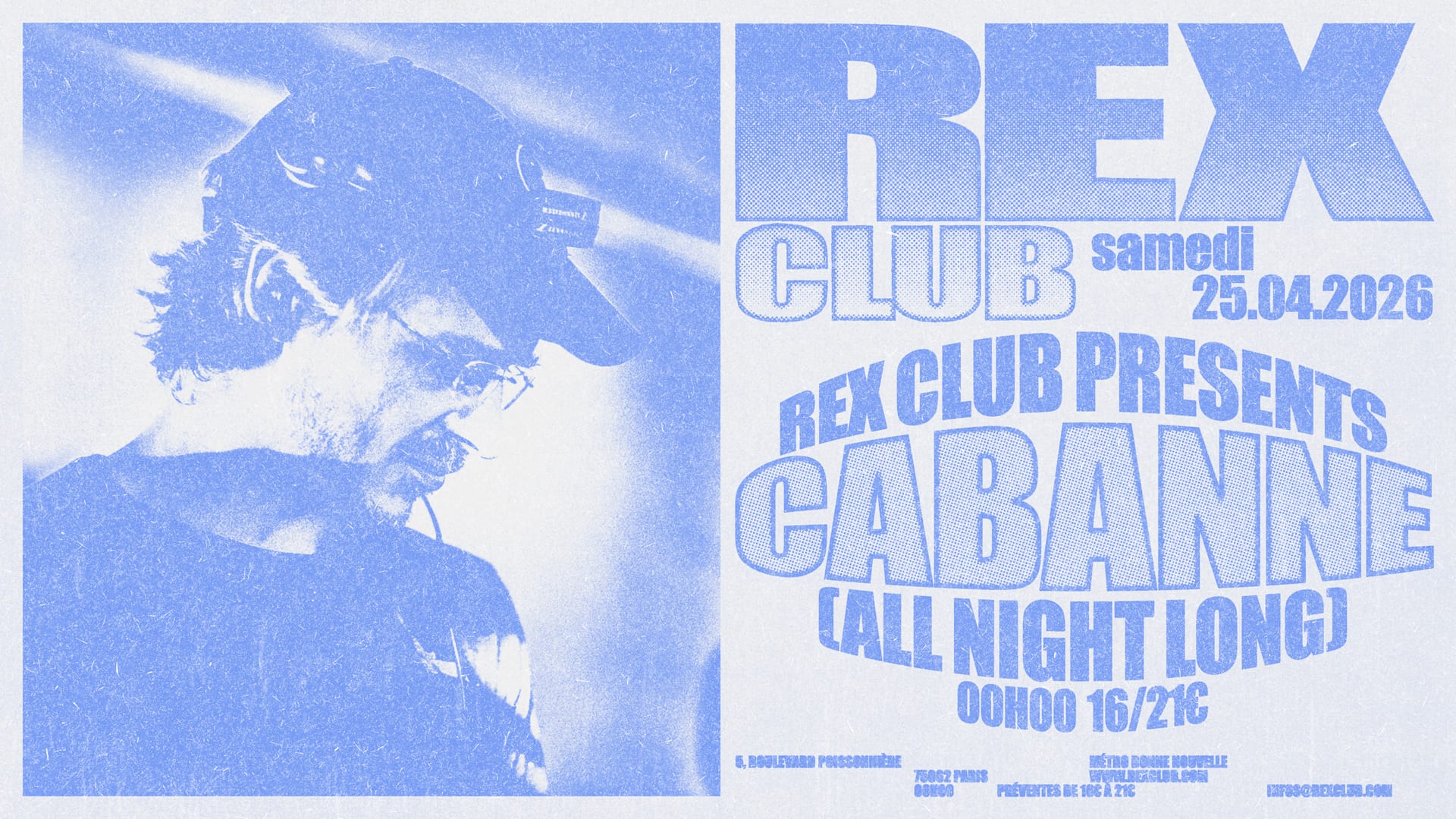 Rex Club Presents: Cabanne All Night Long Cover