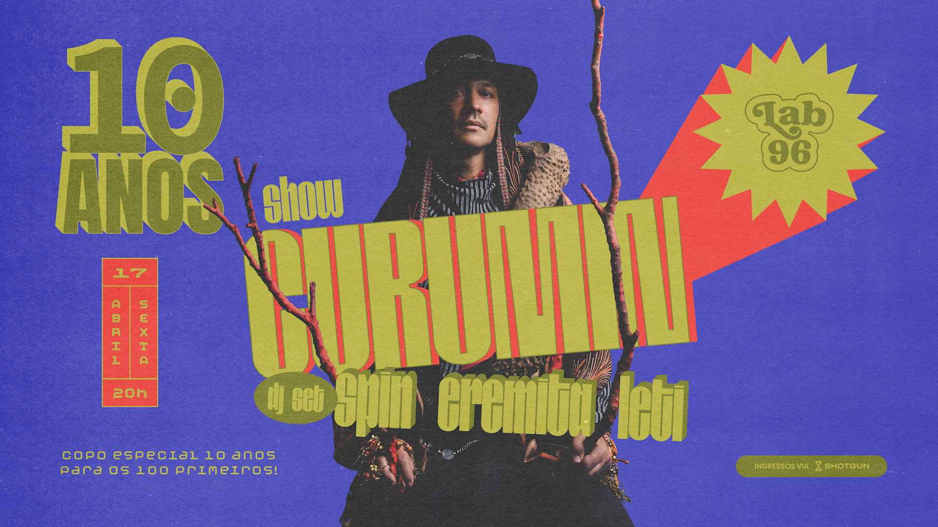 10 Anos Do Lab - Convida Curumin Cover