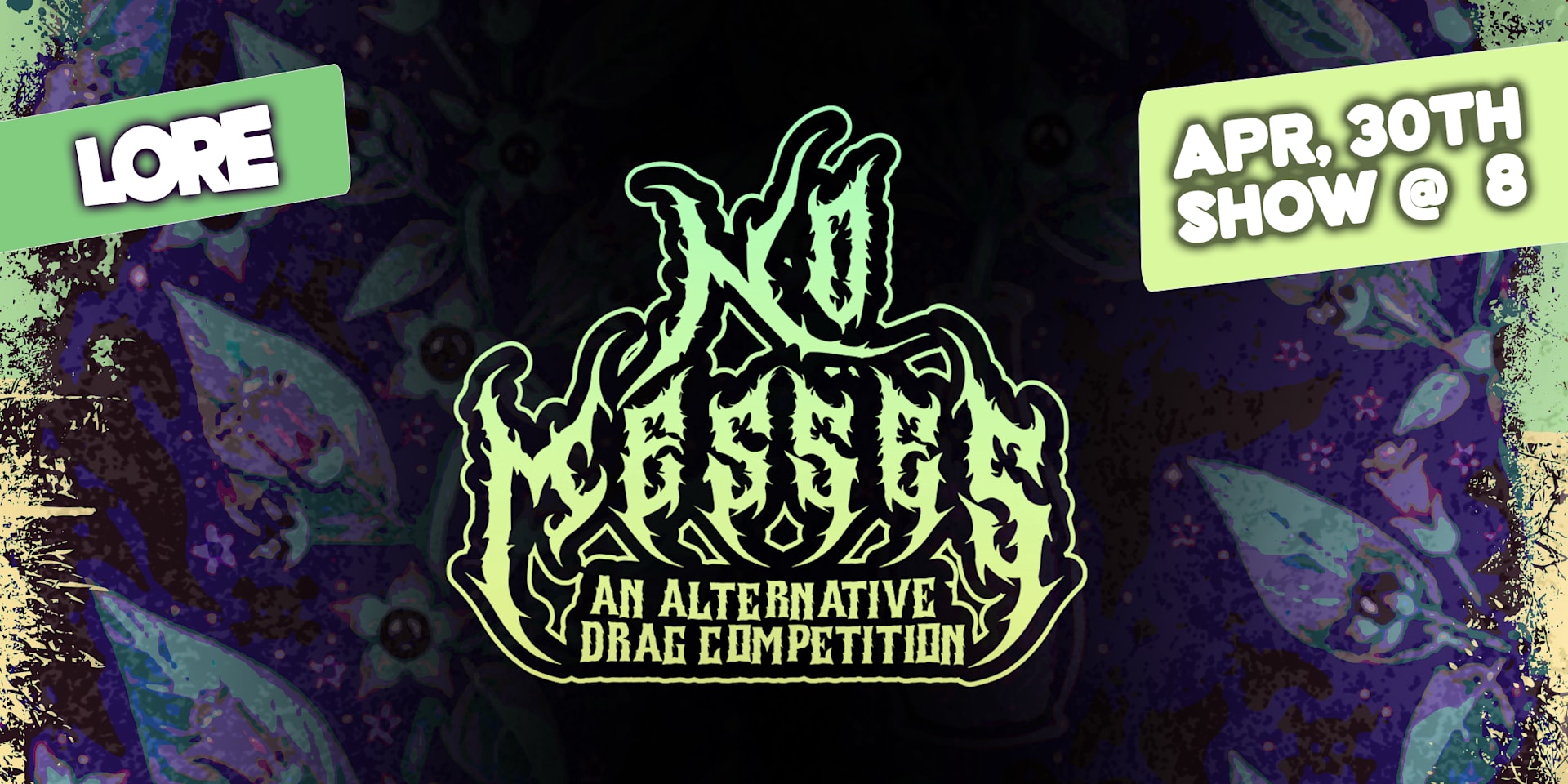 No Messes! Alt Drag Pageant Cover