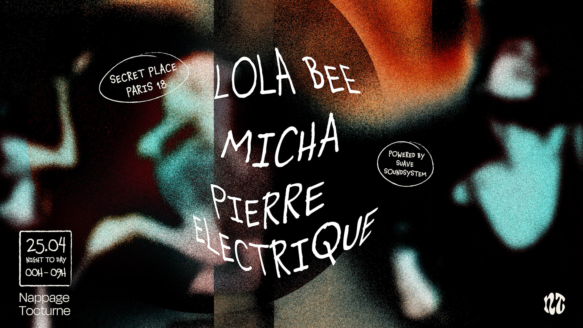 Nappage Tocturne | Lola Bee, Micha & Pierre Electrique Cover
