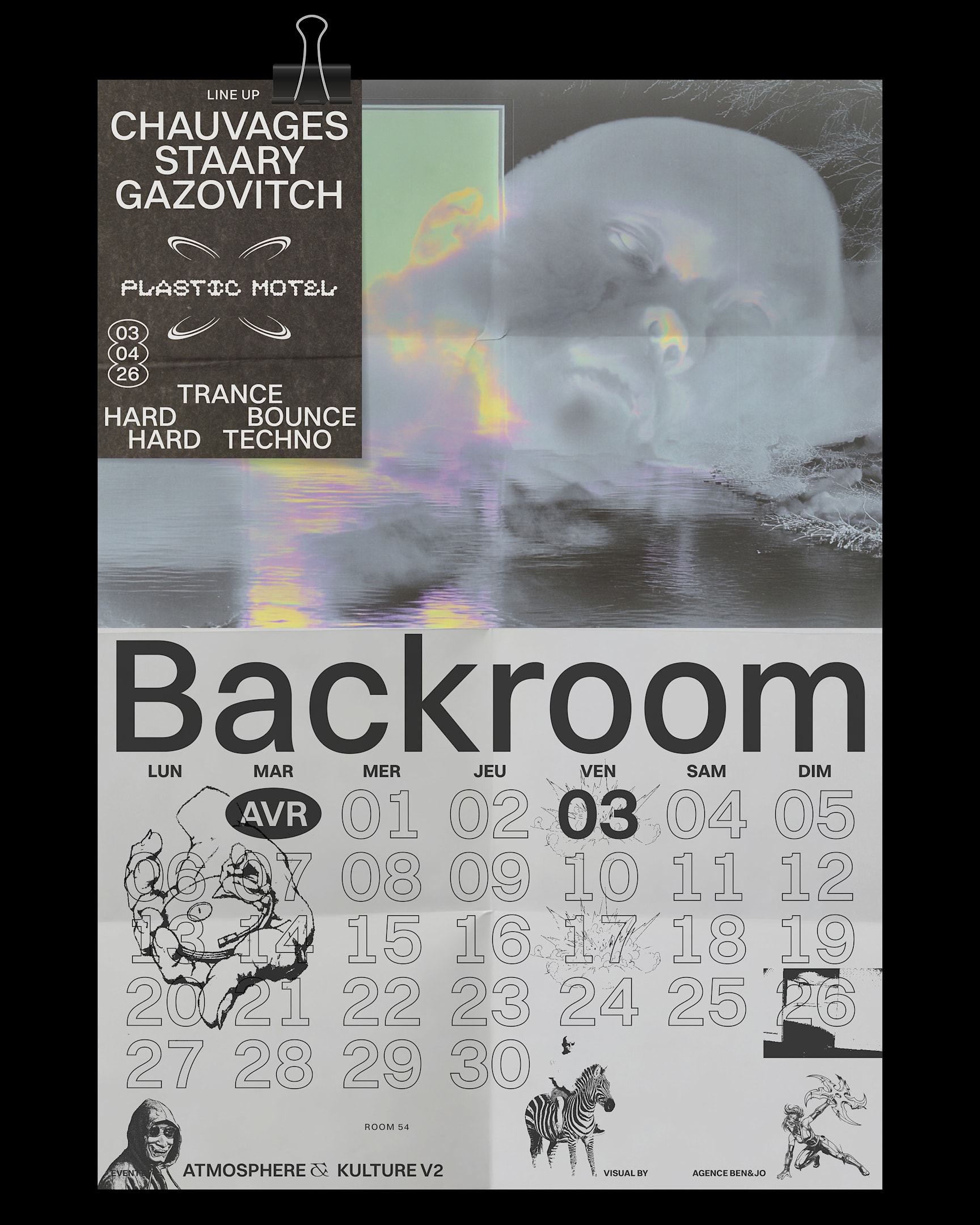 Plastic Bienvenue À Atmosphère W/ Staary, Gazovitch &+ Cover