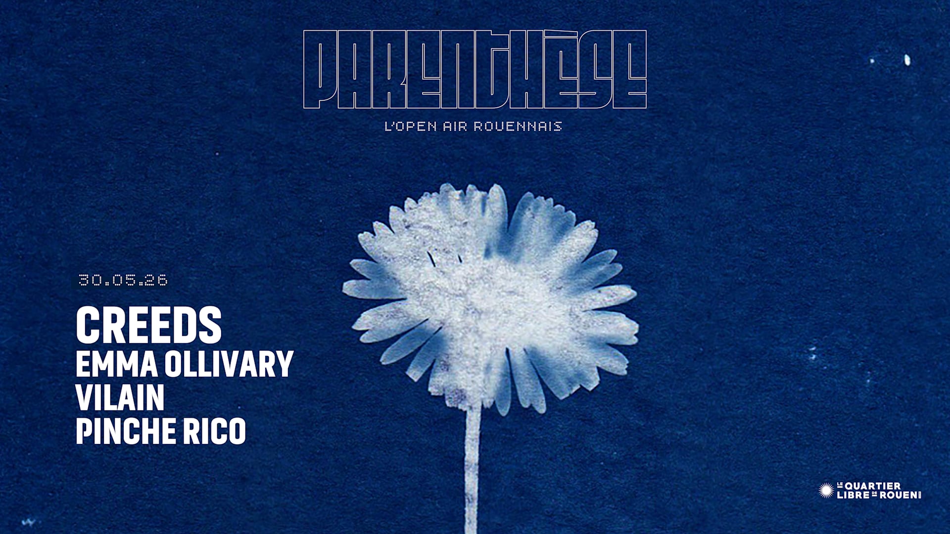 Parenthèse - Creeds · Emma Ollivary · Vilain · Pinche Rico Cover