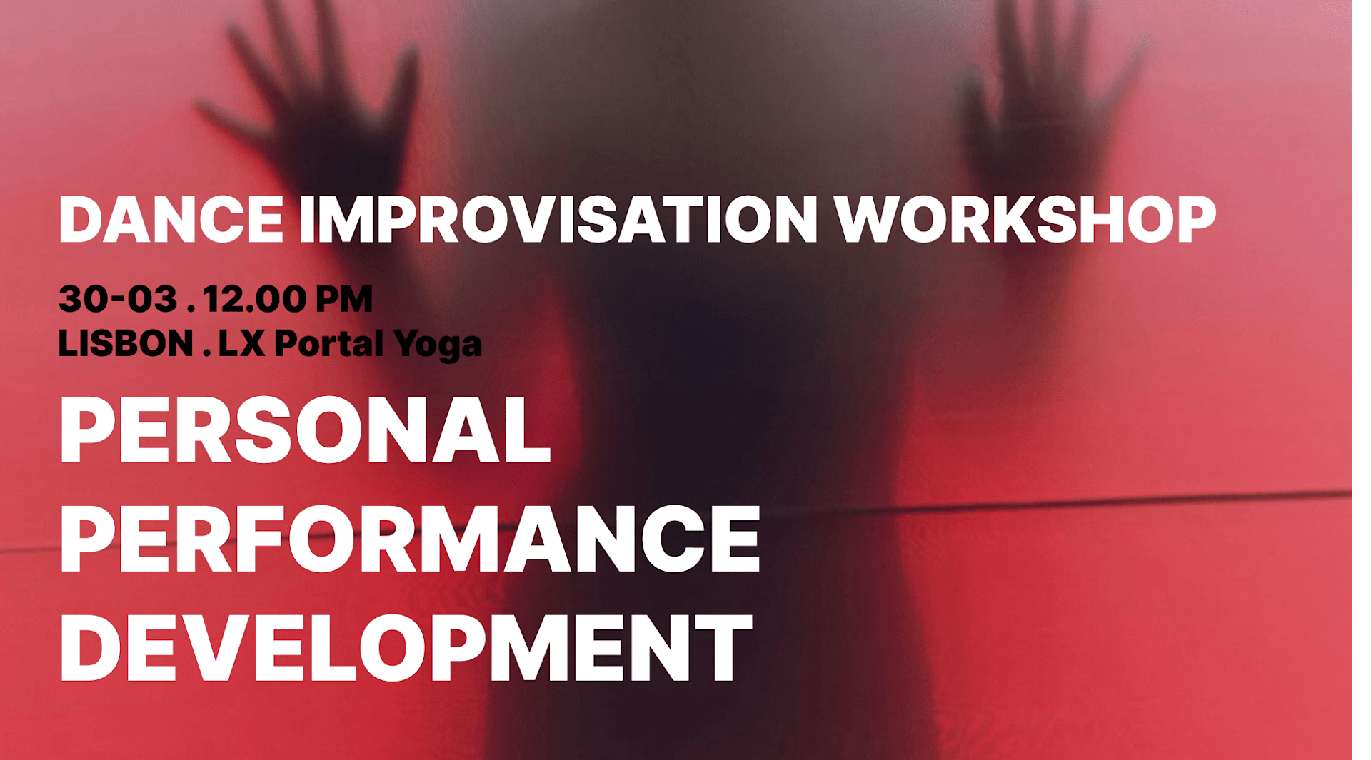 Dance Impro Lab Lisbon | Personal Performance Development Cover