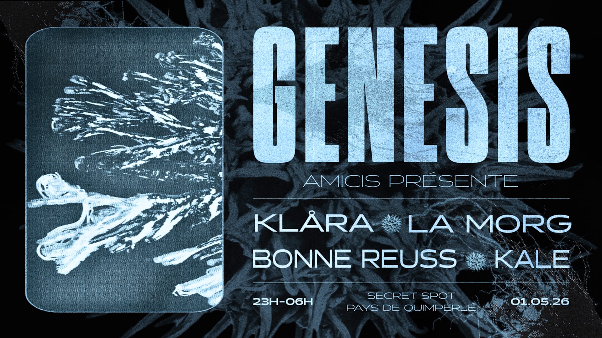 Génésis - Klåra / La Morg / Bonne Reuss / Kale - Secret Spot Cover