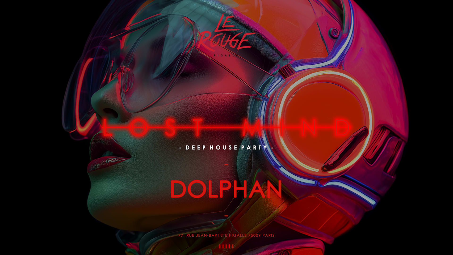 Lost Mind - Mercredi 8 Avril - Le Rouge Cover