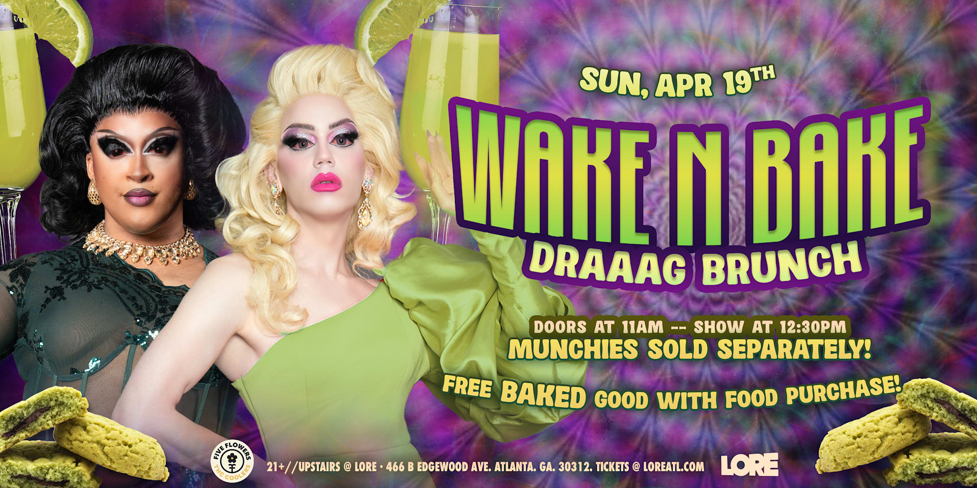 Wake N Bake Drag Brunch! Cover