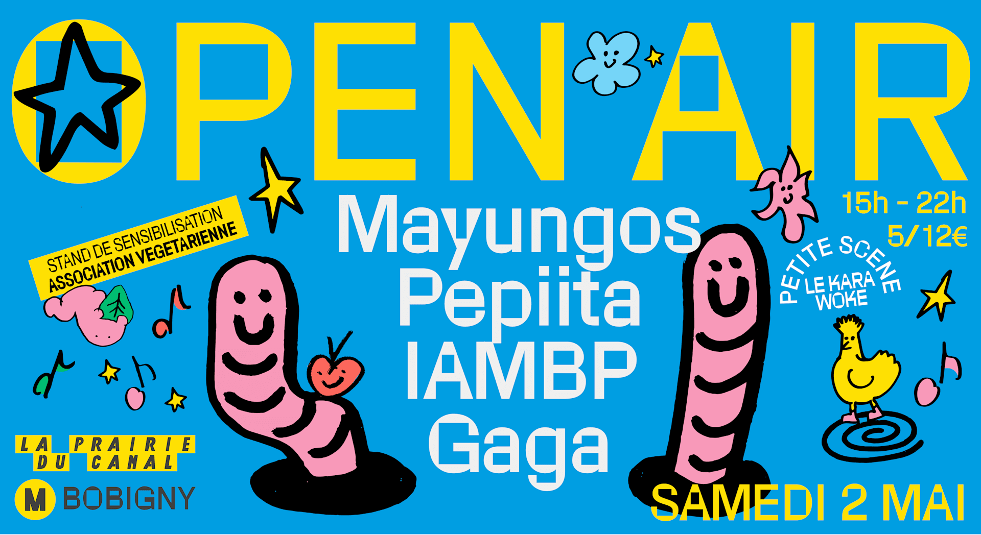 Open Air : Iambp, Pepiita, Gaga, Mayungos Cover