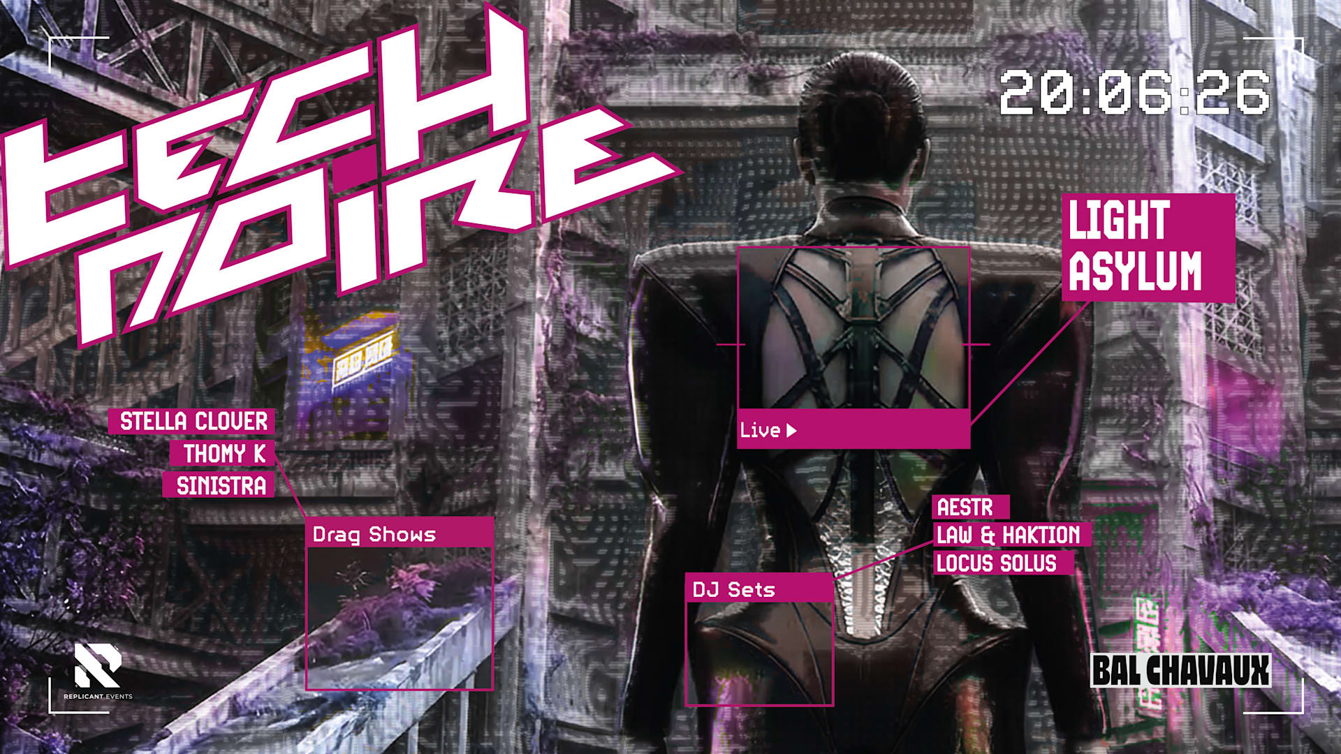 Tech Noire Ft. Light Asylum Cover