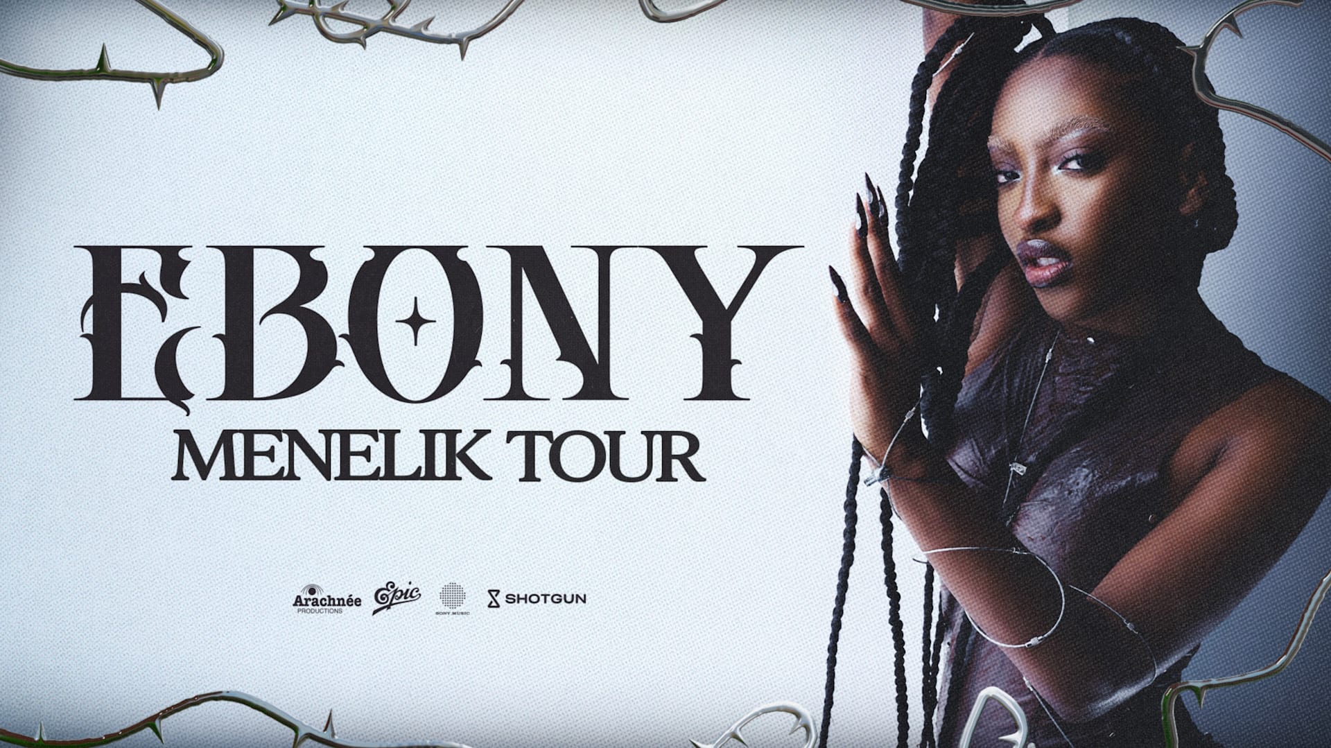 Ebony - Menelik Tour Cover