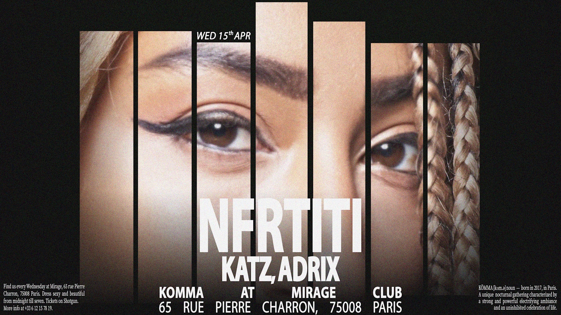 Kömma - Mirage: Nfrtiti, Katz, Adrix Cover