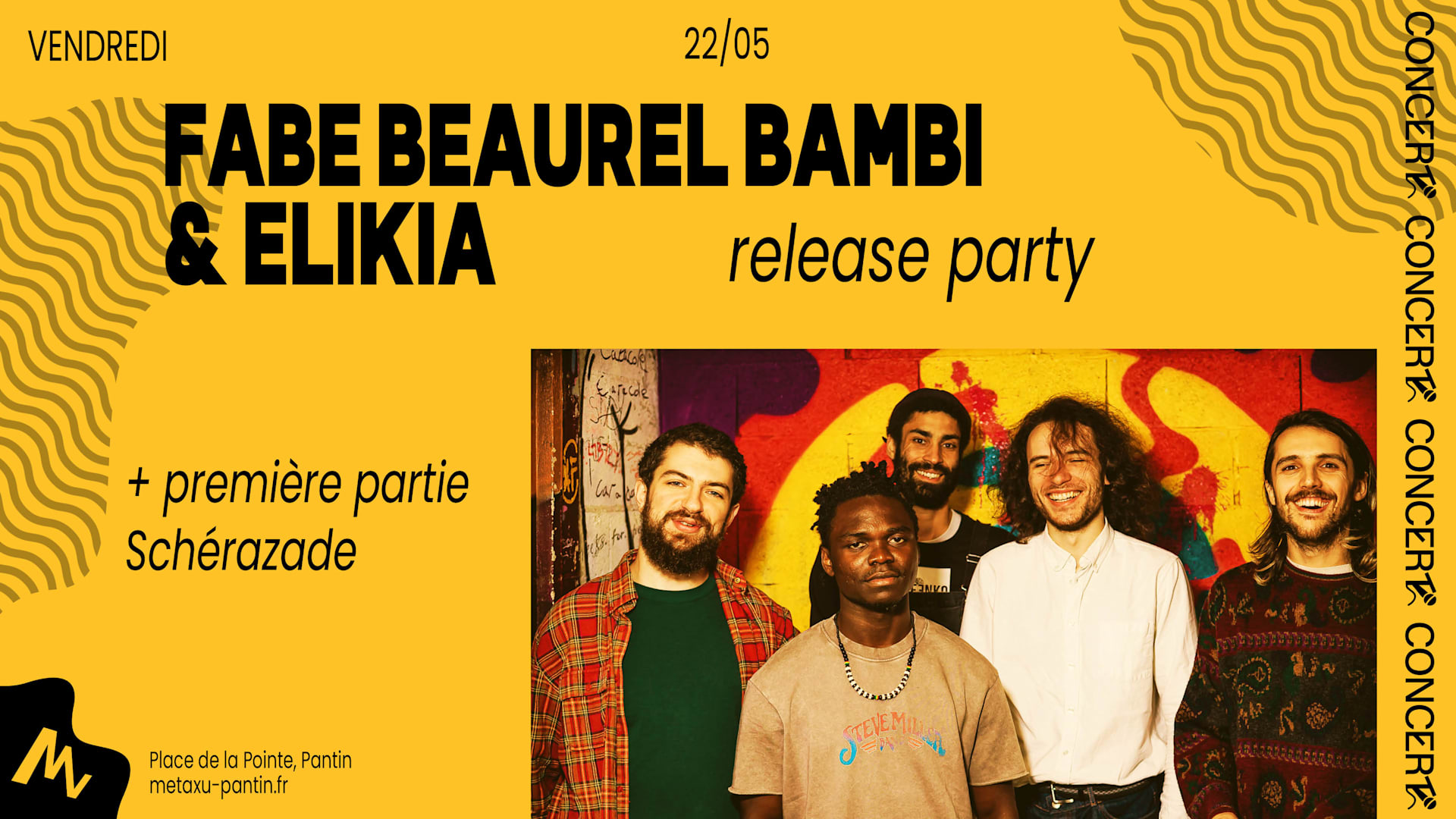 Fabe Beaurel Bambi & Elikia Release Party Cover