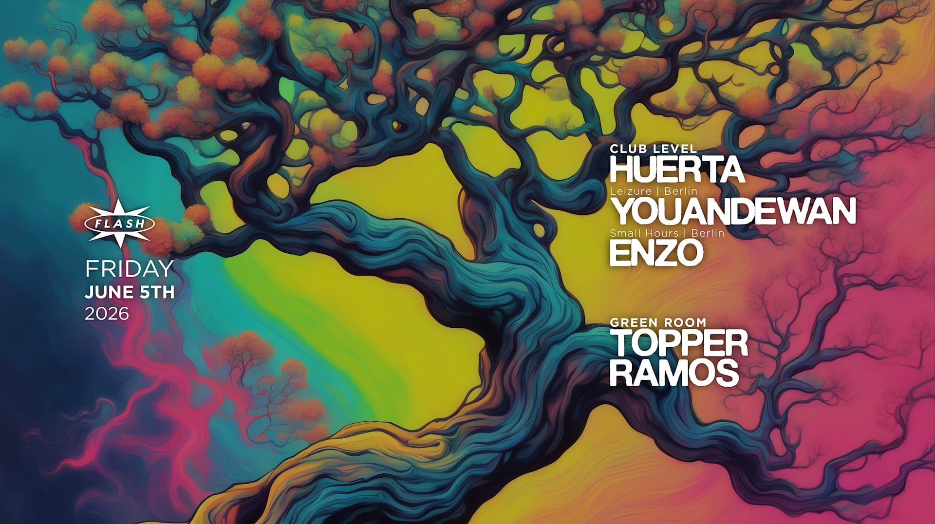 Huerta - Youandewan Cover