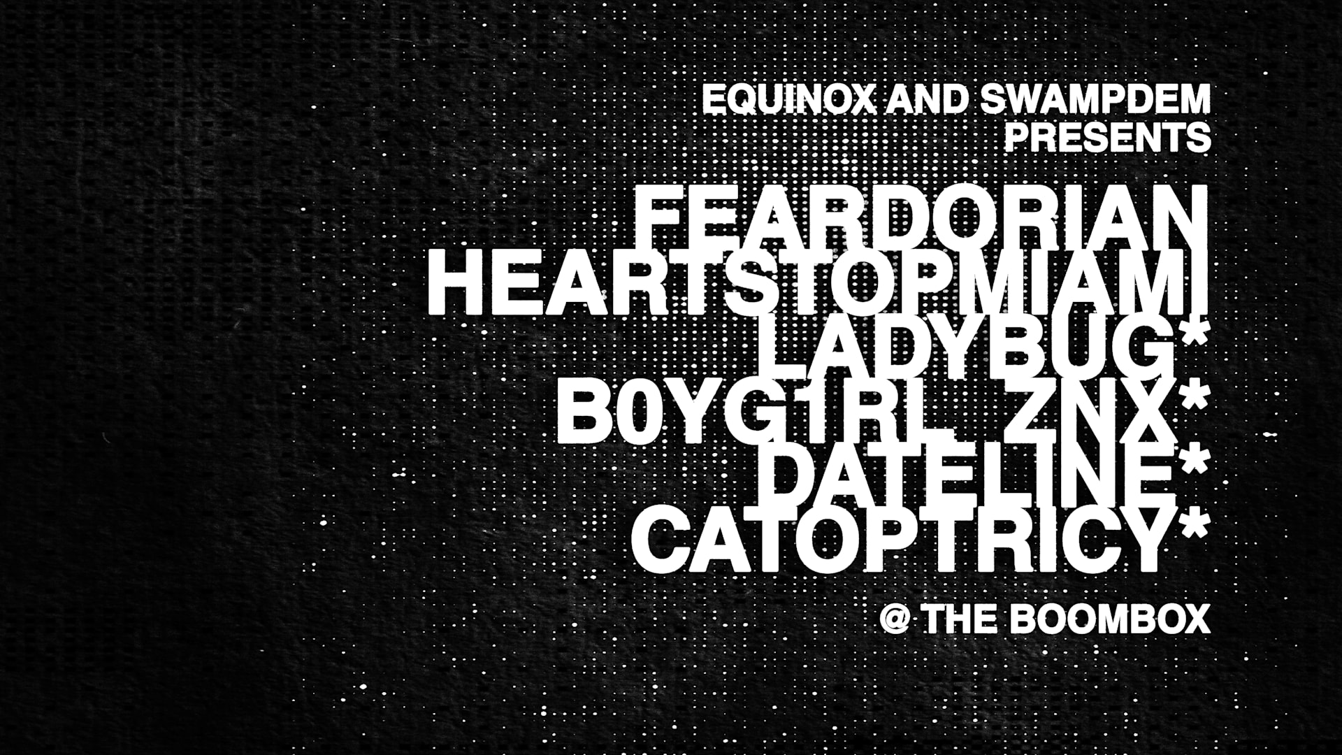 Swampdem X Equinox Cover