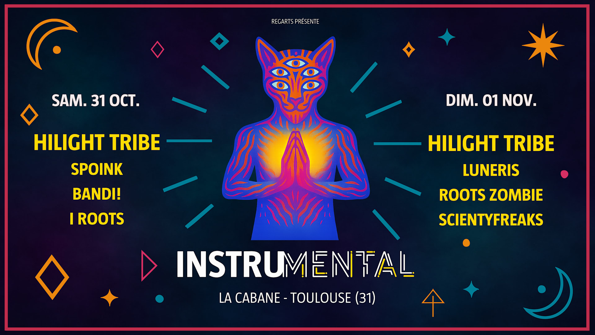 Hilight Tribe Instrumental Halloween Edition + Luneris.. Cover