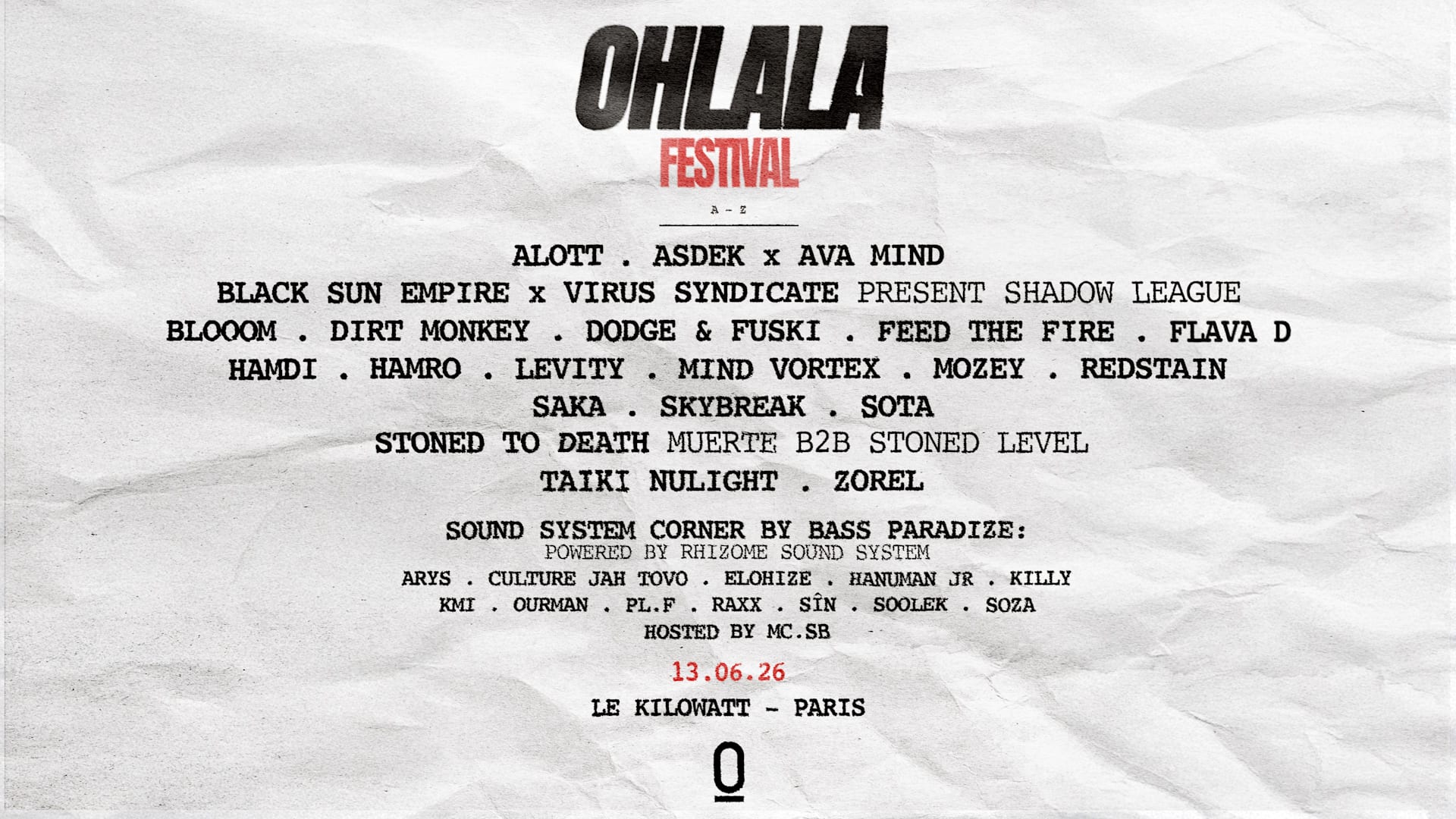 Ohlala Summer Festival 2026 Cover