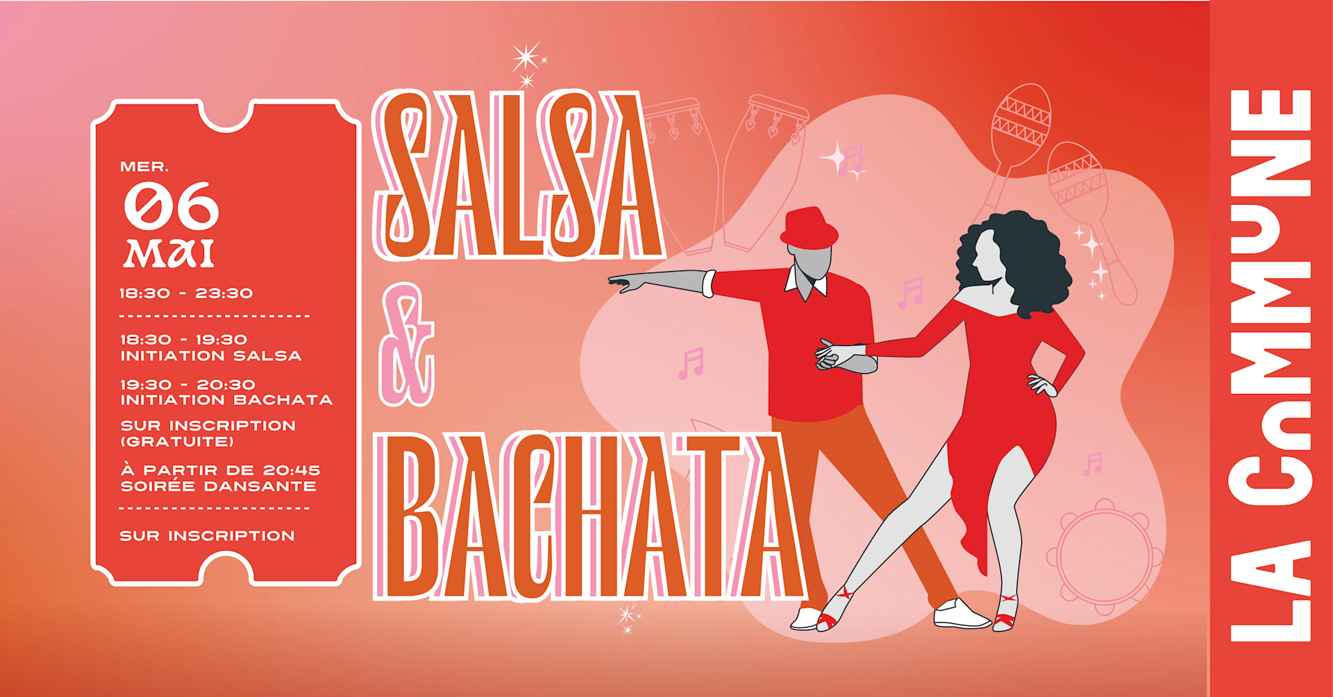 Initiation À La Salsa & Bachata Cover
