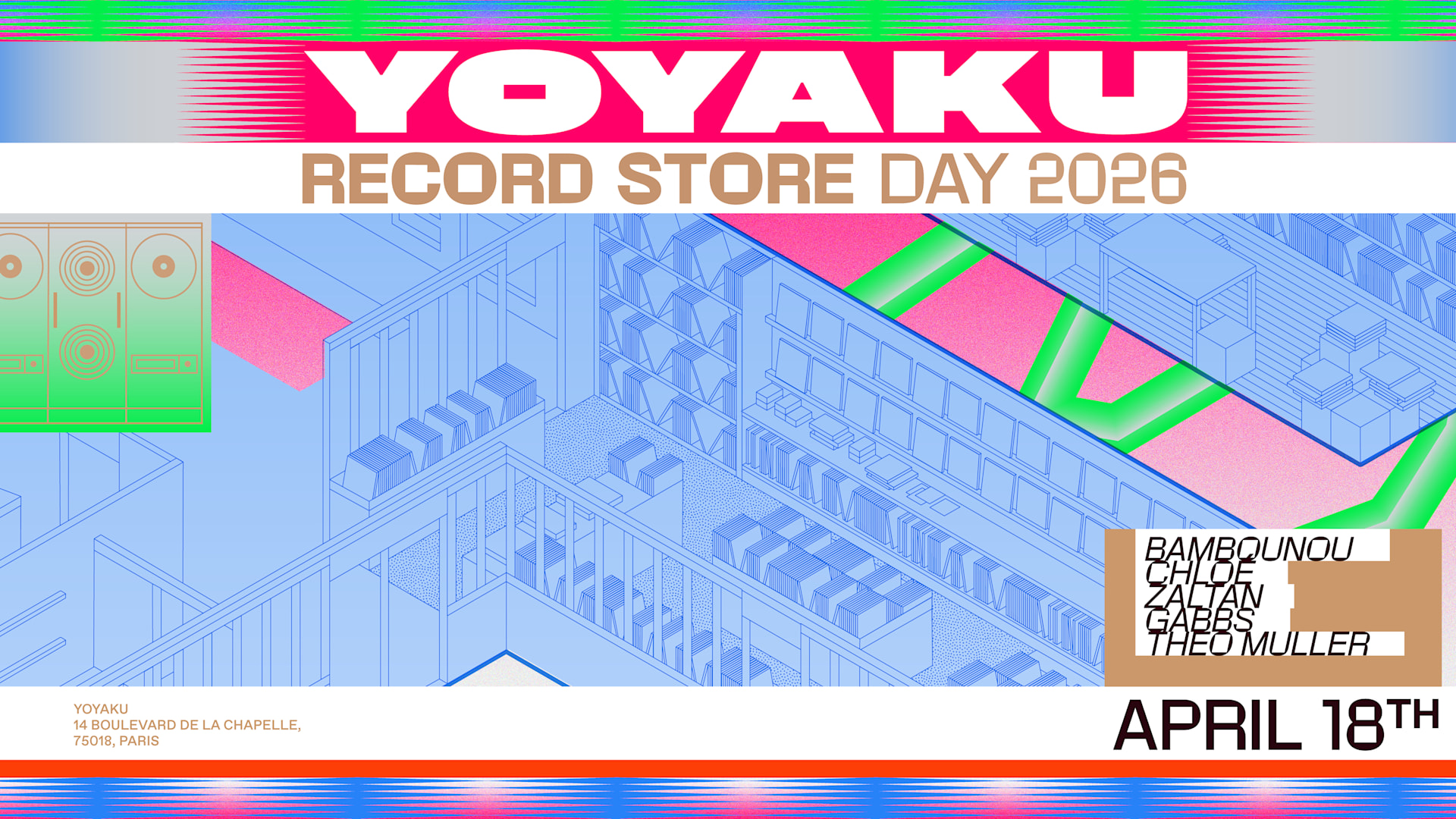Yoyaku Record Store Day 2026 Cover