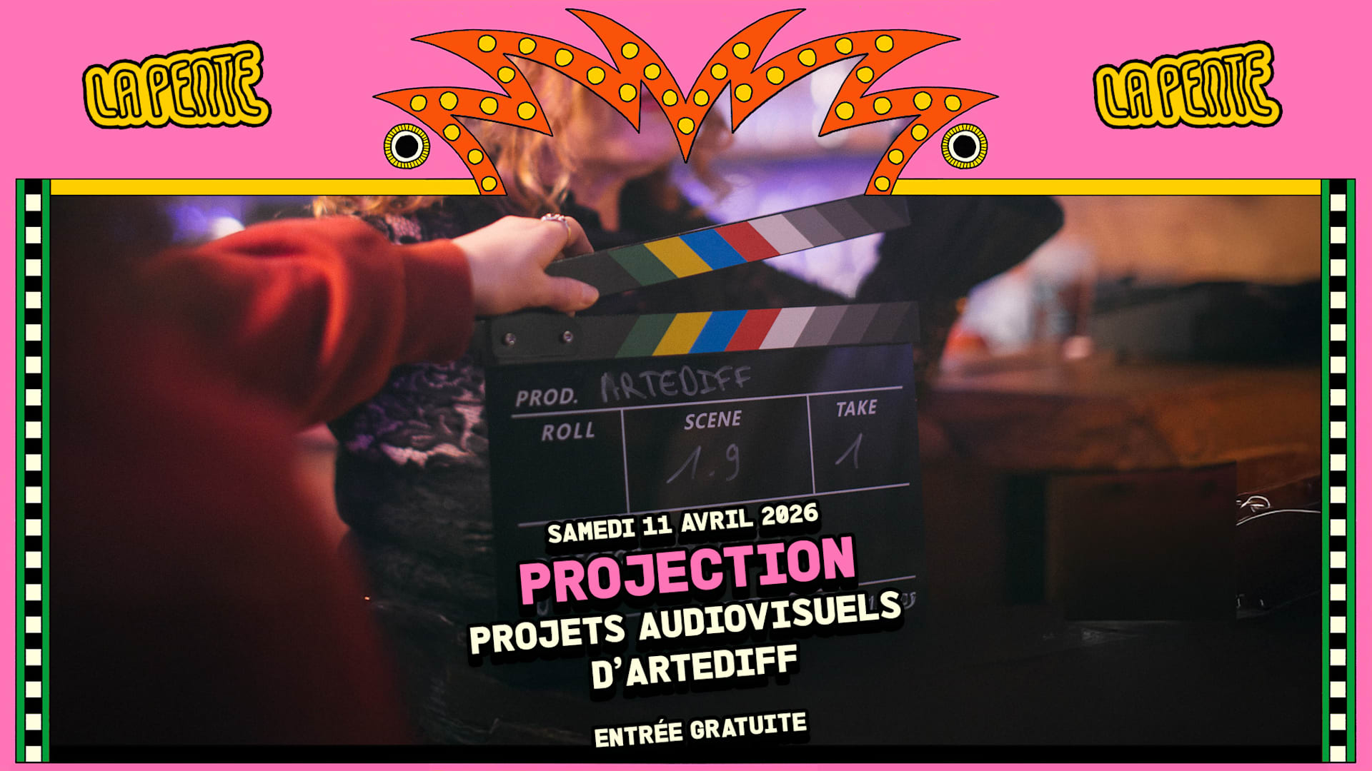 Projection : Projets Audiovisuels D’Artediff Cover