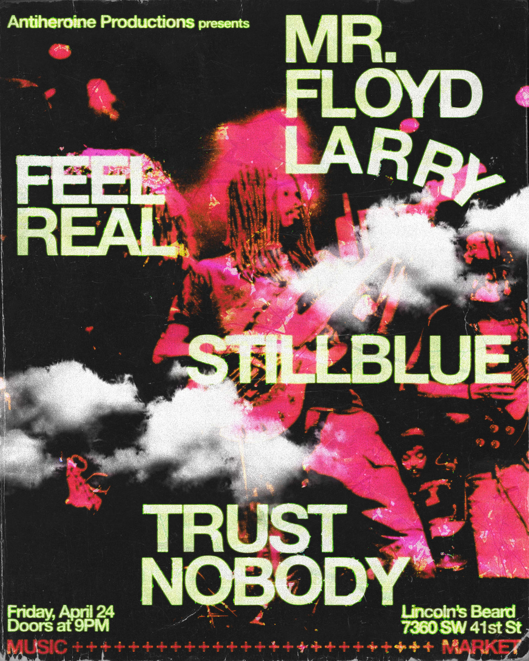 Mr. Floyd Larry, Stillblue, Trust Nobody, Feel Real Cover
