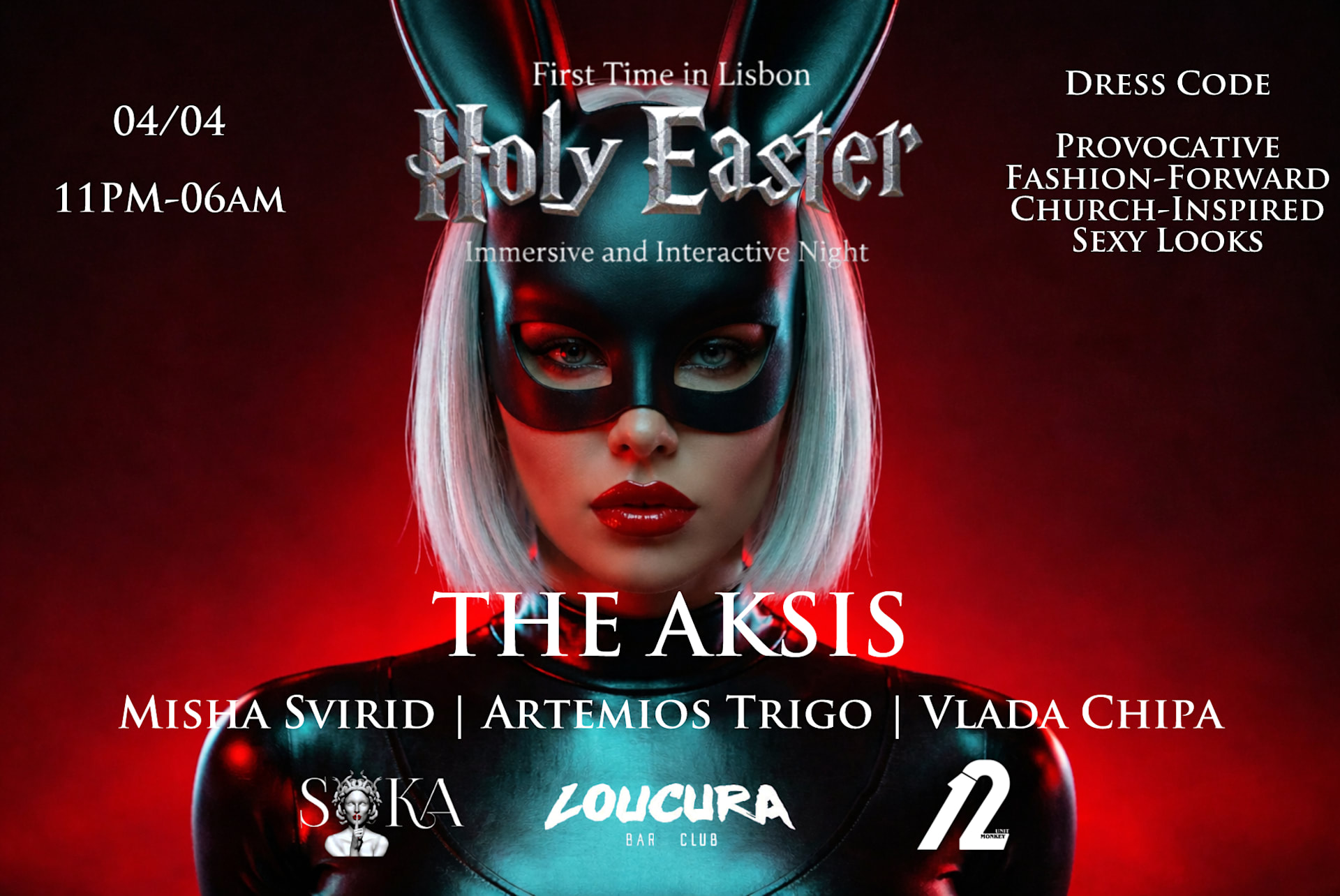 Holy Easter - Immersive And Interactive Night In Lisbon 18+ Cover