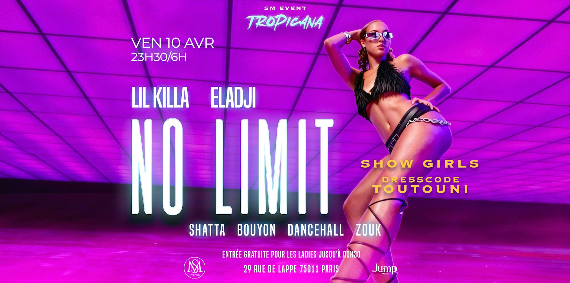 La Tropicana - No Limit - Dj Lil Killa & Eladji Cover