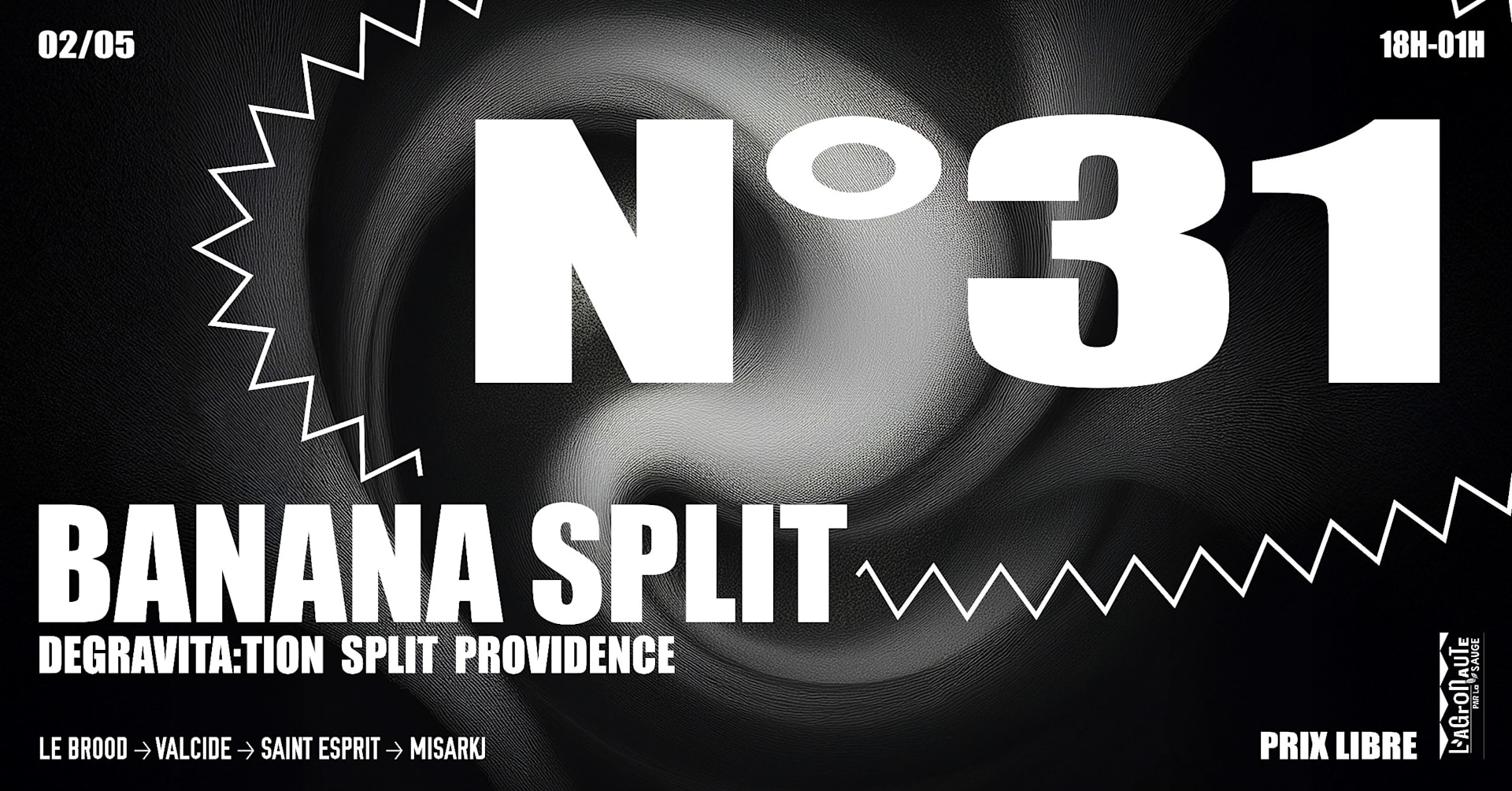 Degravita:Tion X Providence • Banane À Split • L’Agronaute Cover