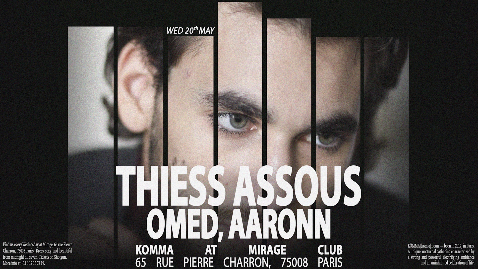 Kömma - Mirage: Omed, Thiess Assous, Aaronn Cover
