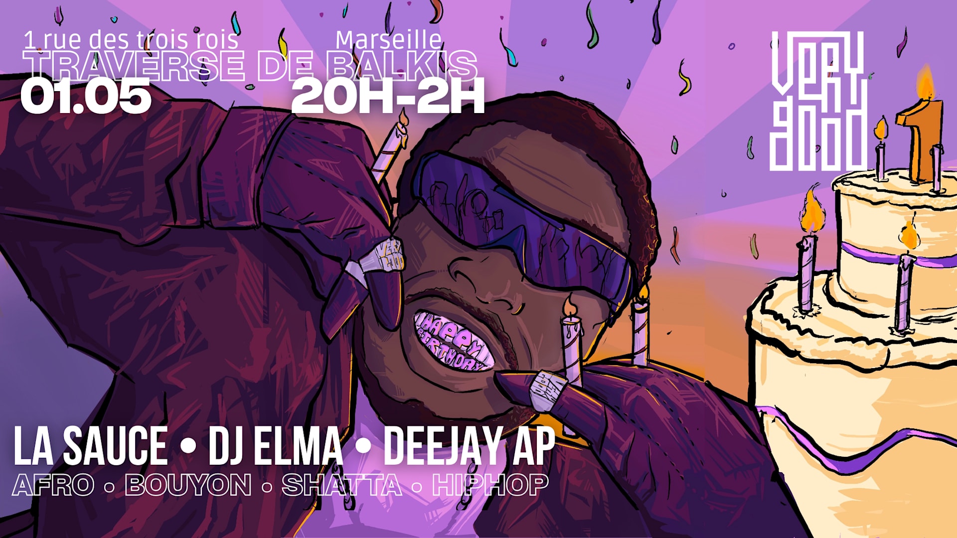 Very Good Birthday - Afro - Hip Hop - Bouyon - Shatta Cover