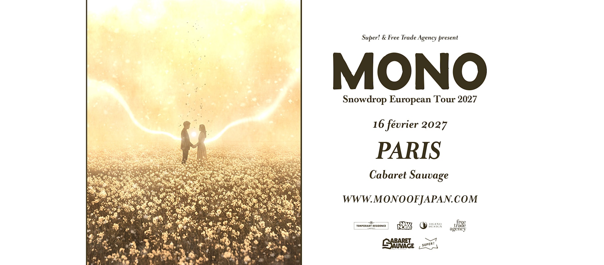 Mono @ Cabaret Sauvage Cover