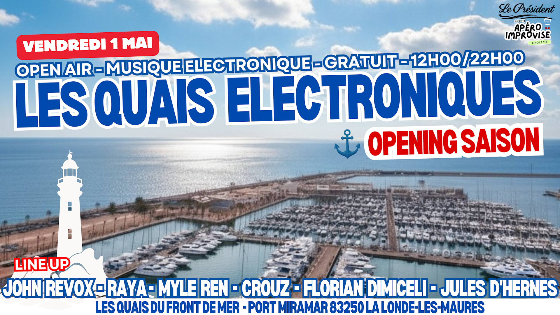 Les Quais Éléctroniques - Opening Saison Cover