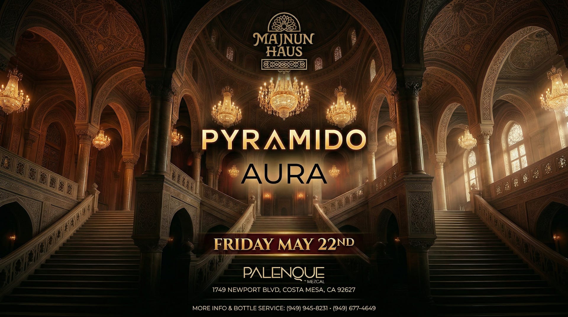 Majnun Haus | Memorial Day Weekend | Pyramido - Aura Cover
