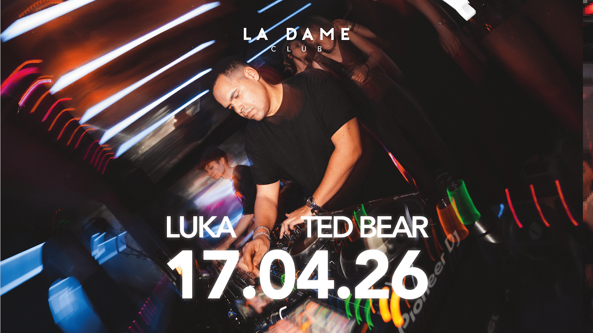 La Dame // Ven 17 Avril // Luka - Ted Bear Cover