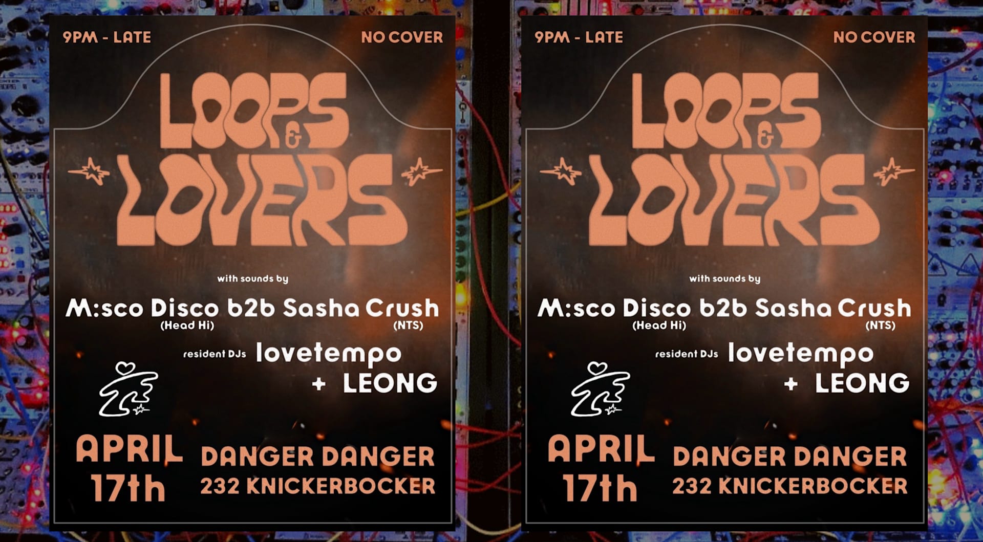 Loops & Lovers W/ Leong, Lovetempo, M:Sco Disco, Sasha Crush Cover
