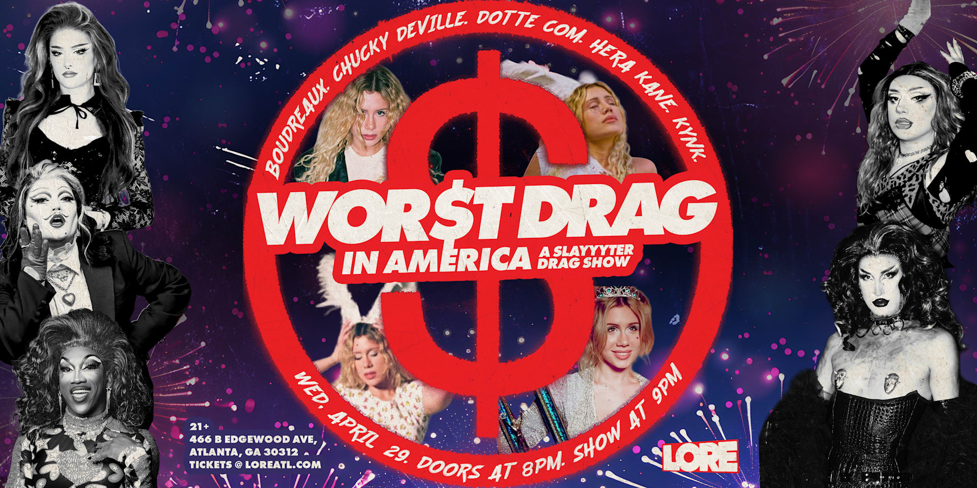 Worst Drag In America: A Slayyyter Drag Show Cover