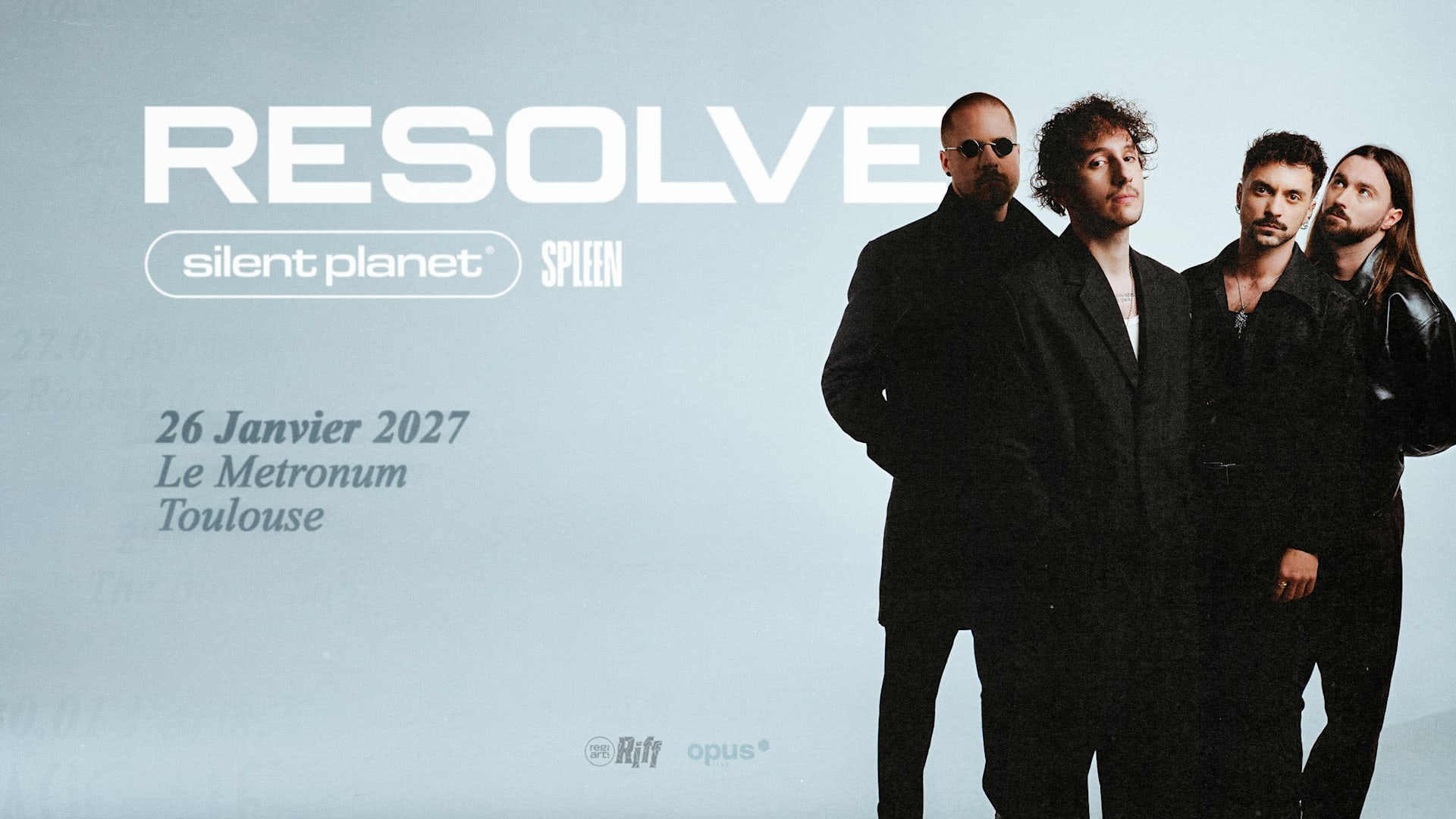 Resolve + Silent Planet + Spleen Cover