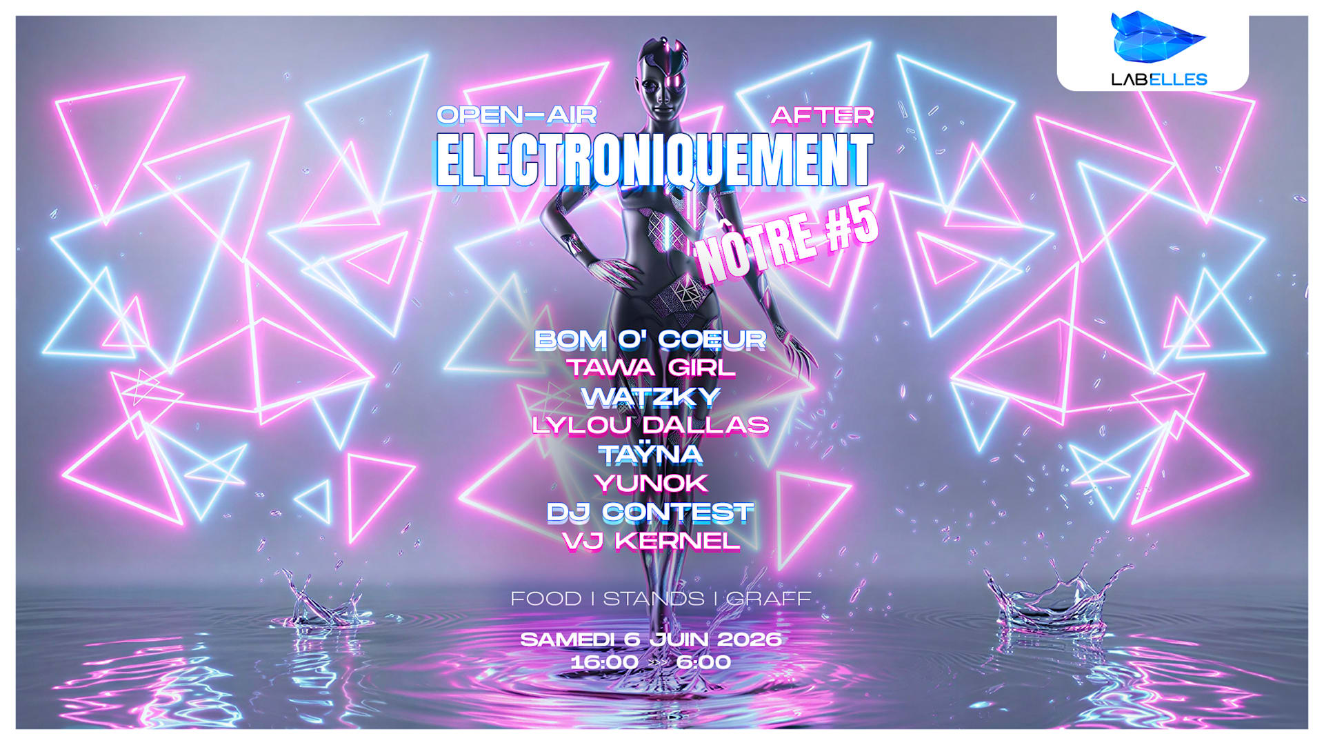 Electroniquement Nôtre #5 (Open Air & After) Cover