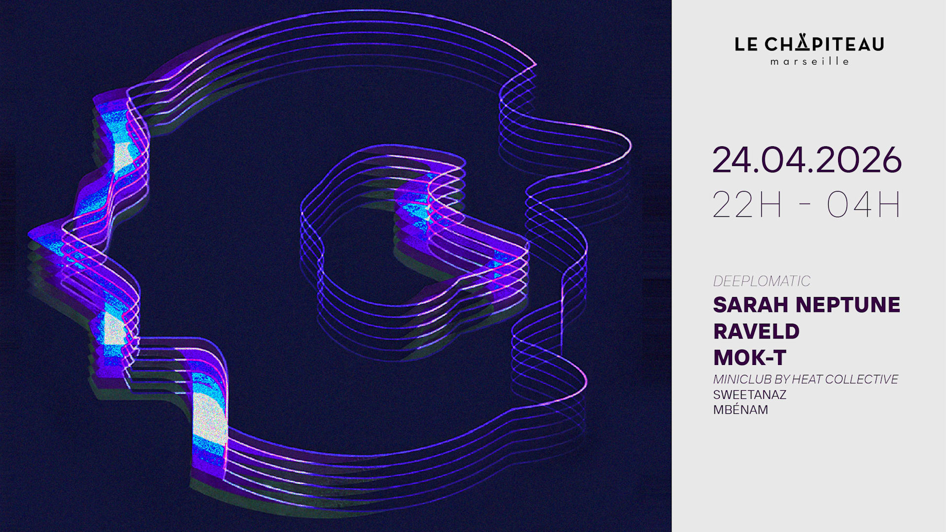 Deeplomatic/ Sarah Neptune, Raveld, Mok-T & More Cover