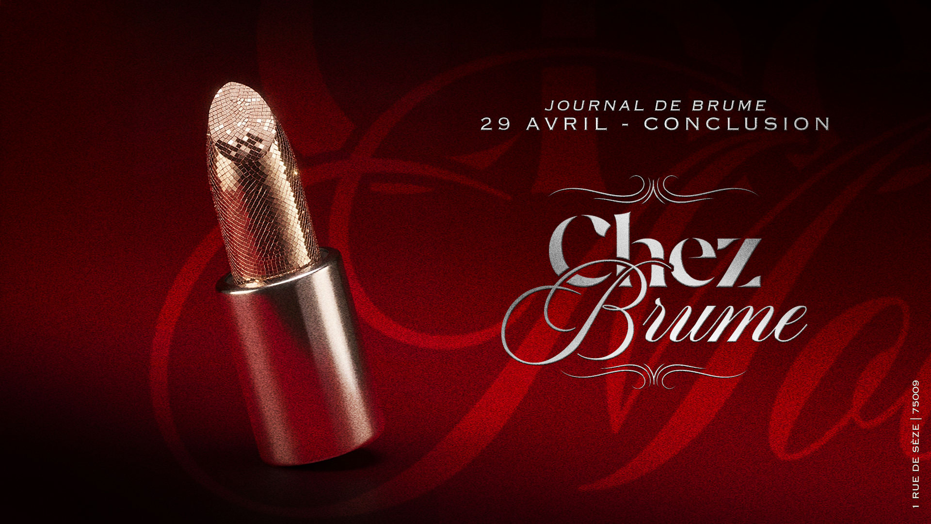 Chez Brume - Acte X - Closing Edition Cover