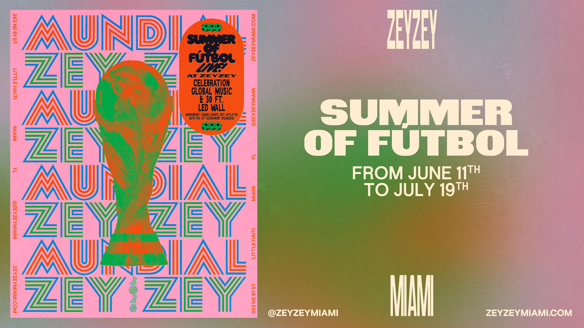 Zeyzey Mundial 2026 Cover