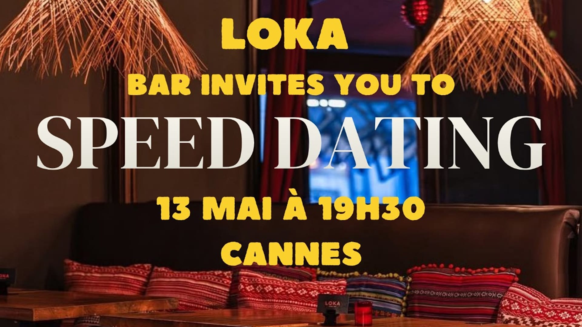Speed Dating Cannes – Trouve Ton Match Cover