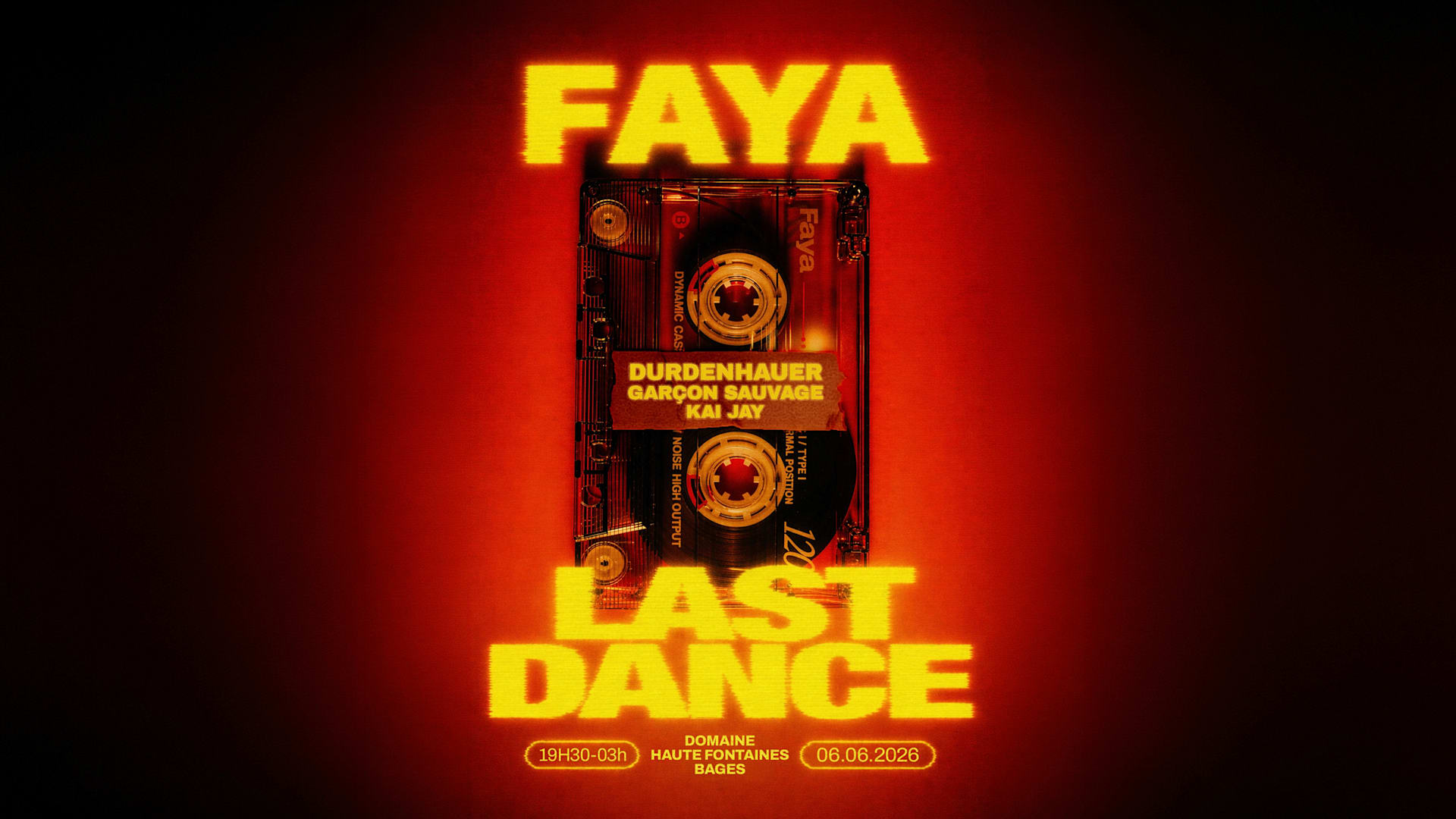 Faya Fest - Bages - 06 Juin 2026 Cover