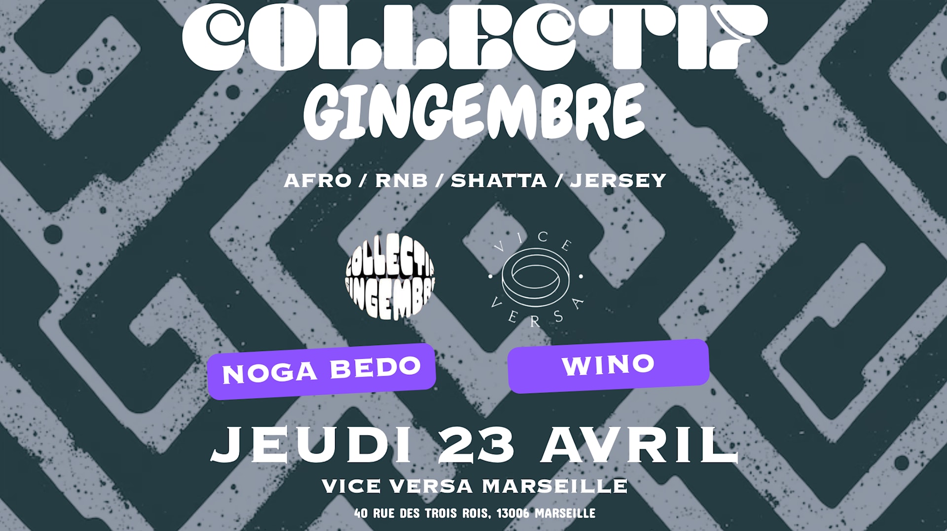 Collectif Gingembre : Noga Bedo + Wino Cover