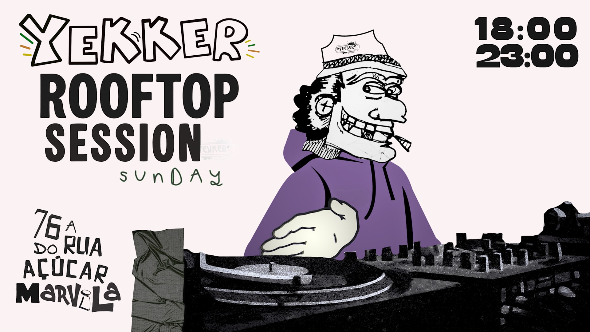 Yekker - Rec. Rooftop Session - #006 Cover