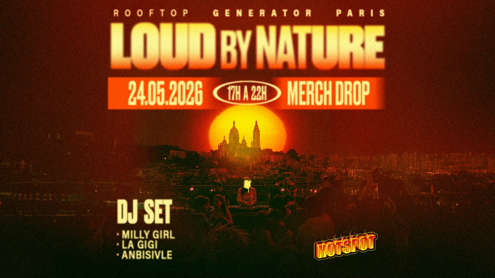 Loud By Nature - Merch Drop (Rooftop) Cover