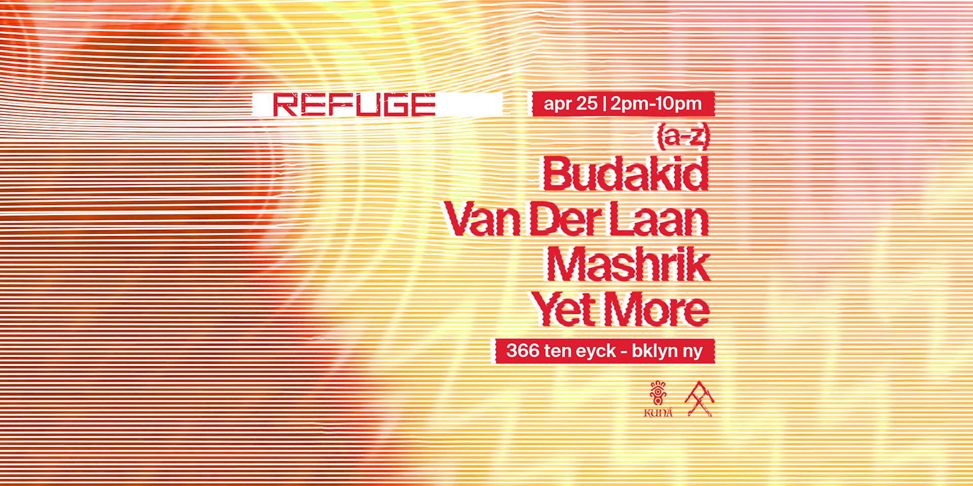 Kuna @ Refuge Day Time Cover
