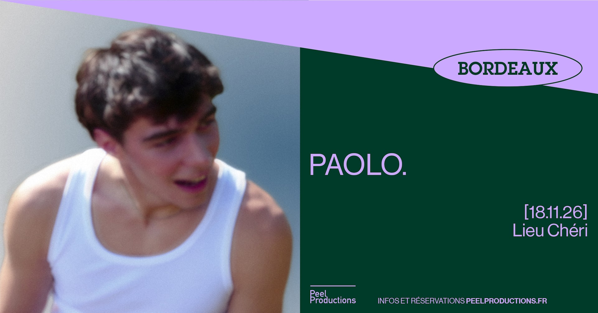 Paolo. A Bordeaux Cover